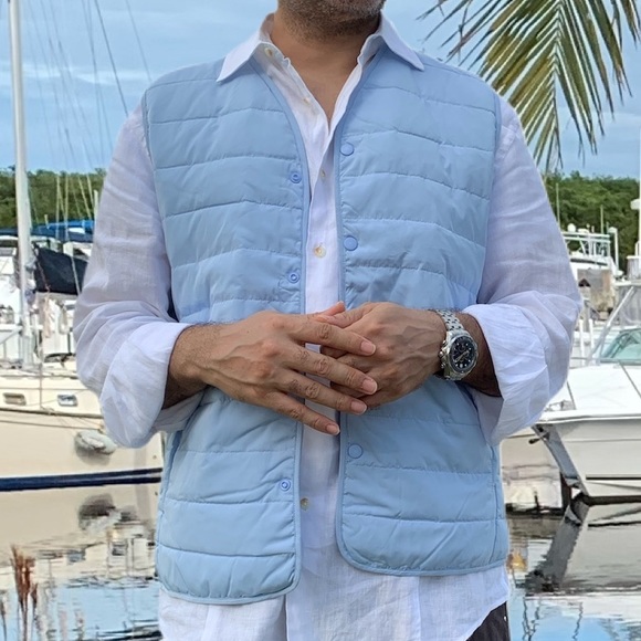 Les Canebiers Other - Only 1 left! NWT 🇫🇷 Les Canebiers Collarless Puffer Vest